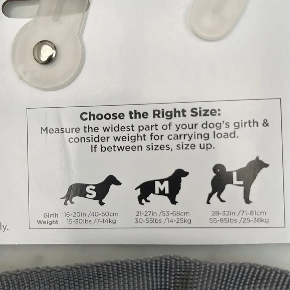 Final sale -New #2 Dog backpack ( 30-50Ibs )